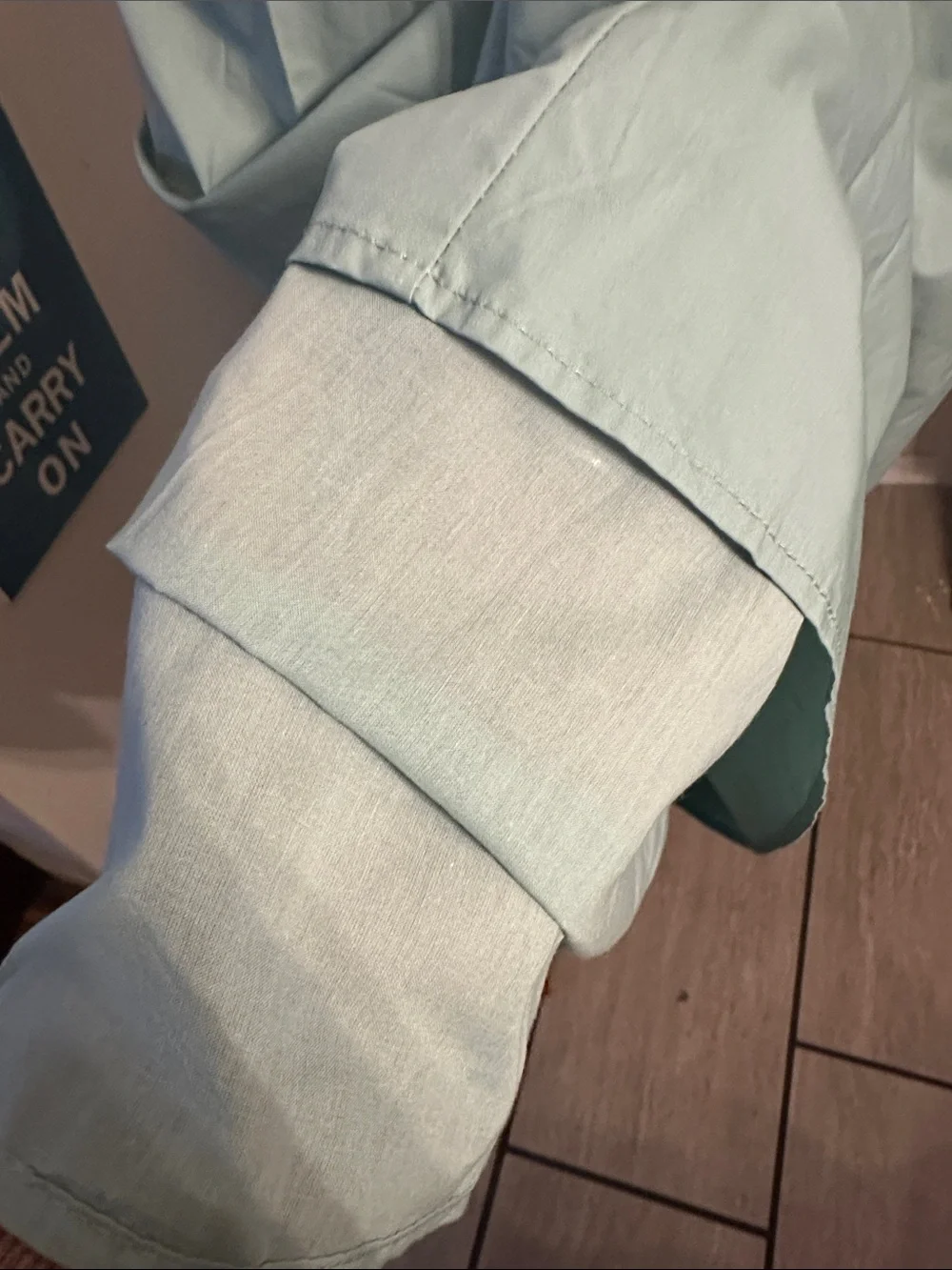 Aureum Robin Smocked Flutter Sleeve Midi Dress in Sage Small NWT - Picture 13 of 16